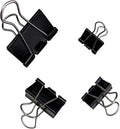 Ykimok 120Pcs Assorted Sizes Binder Clips, Metal Paper Clamps 4 Assorted Sizes by Ykimokdailynecessities