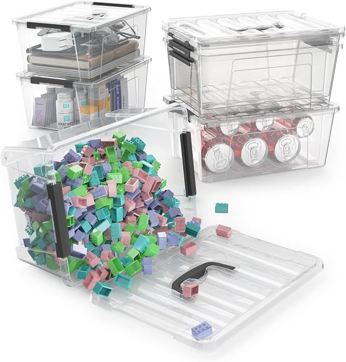 WYT Clear Storage Latch Bins - Image 8