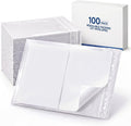 Glenmal 100 Pcs 4.5" x 5.5" Resealable Packing List Envelopes Clear by Glenmal