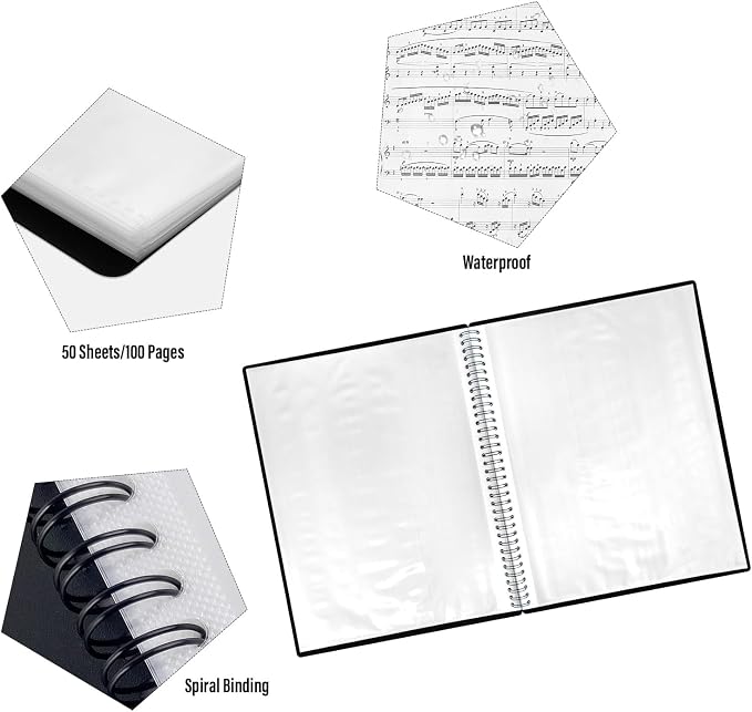 60 Pockets Portfolio Binder - Image 4