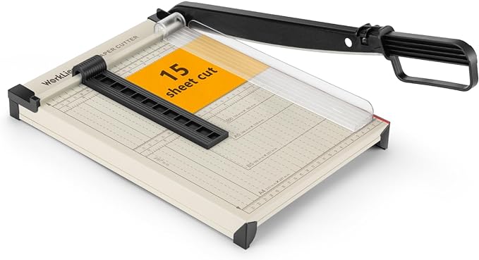 WORKLION Guillotine Paper Cutter A4 – Heavy Duty Paper Trimmer by WORKLION
