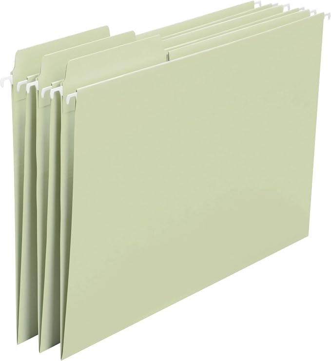 Smead FasTab Hanging File Folder, 1/3-Cut Built-in Tab, Letter Size - Image 4