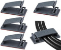 SOULWIT 50Pcs Self Adhesive Cable Management Clips, Cable Organizers Wire Clips by SOULWIT