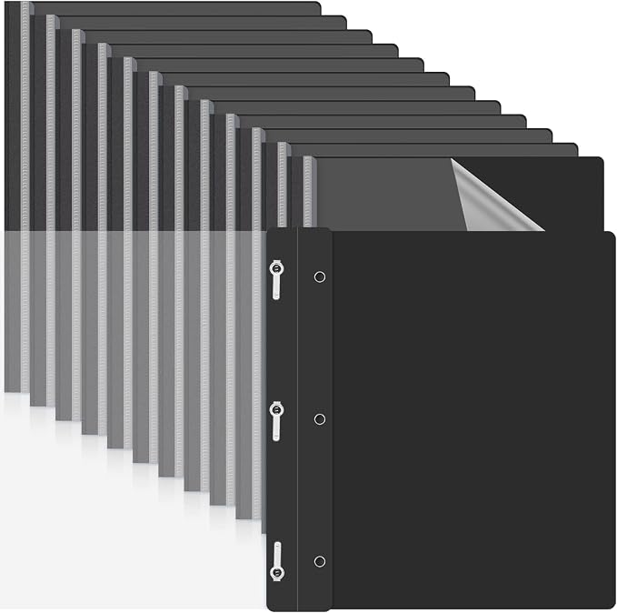 Teling 100 Pcs Plastic Report Covers by Teling