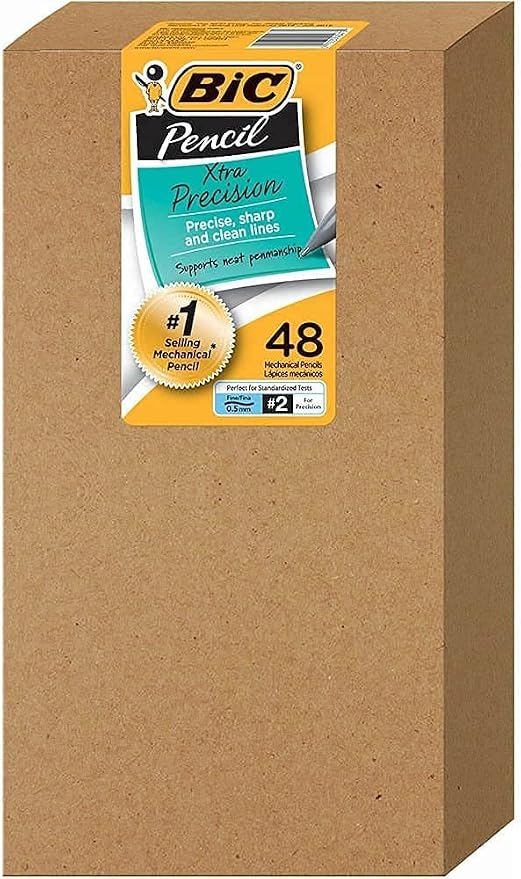 BIC Xtra-Precision Mechanical Pencil, Metallic Barrel, Fine Point - Image 3