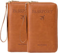 Multi-Functional RFID Passport Wallet, RFID Passport Holder by LECDOA