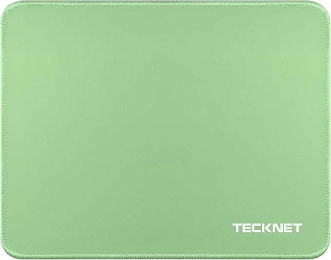 TECKNET Mouse Pad with Anti-fray Stitching, Waterproof Surface & Non-Slip by Tecknet