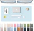YSAGi Leather Desk Protector, Office Mat, Large Mouse Mat, Non-Slip PU Leather by YSAGi