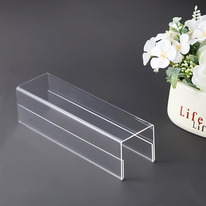 Cinnvoice 20 Pcs 2.25 Inch Cubicle Name Plate Holders Bulk Clear Double Sided - Image 6