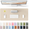 YSAGi Leather Desk Pad Protector, Office Desk Mat, Large Mouse Pad, Non-Slip PU by YSAGi
