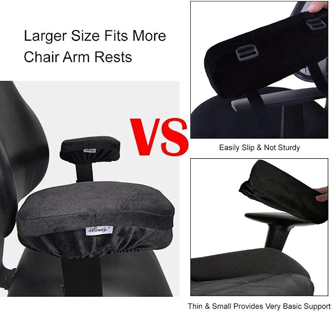 Aloudy Arm Rest Pillow, 2021 NEW Size 11” Office Chair Armrest Cover Pads - Image 5