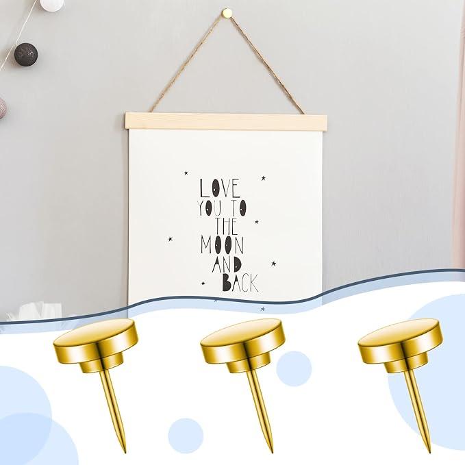 30 Pieces Push Pins, Metal Thumb Tacks - Image 4