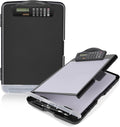 Sunnyclip Clipboard with Storage & Calculator, Heavy Duty Plastic Clip Board by Sunnyclip