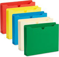 Blue Summit Supplies 25 File Jackets, Letter Size, 1” Expansion, Reinforced | by BlueSummitSupplies