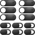 ZUCUCUC Laptop Camera Cover Slide, 12 Pack Webcam Cover, Phone Camera Cover by ZUCUCUC