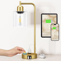 Innqoo Gold Table Lamp for Bedroom by Innqoo