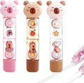 2 in 1 Correction Tape and Double Sided Tape Roller, Cute Quick Dry Japan White by PANDENNER