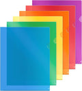 Dunwell Clear Plastic Folders for Documents by Dunwell