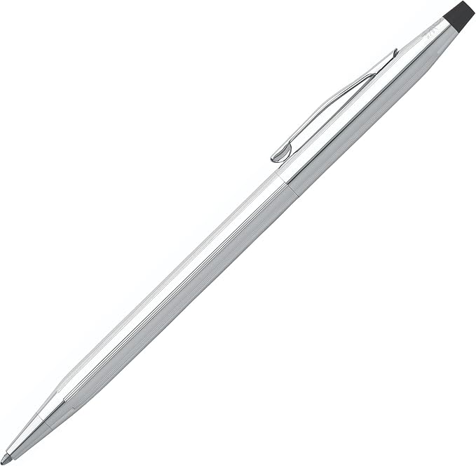 Cross Classic Century Lustrous Chrome Ballpoint Pen by Cross