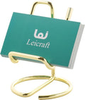 Business Card Holder for Desk, Cute Metal Card Organizers and Office Desk by Leicraft