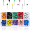 600 Pieces Push Pins Map Pins by yuntop