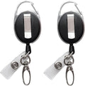 Retractable Badge Reel with Claw Clasp and Clip by HoAoOo