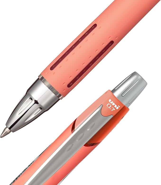 Uni-Ball Jetstream RT Ballpoint Pen, Fine Point, Adobe Barrel, 6 Pens - Image 5