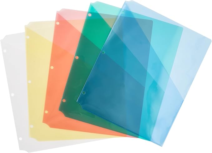 Avery Binder Pockets for 3 Ring Binders, for 8.5" x 11" Documents, Acid-Free - Image 5