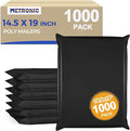 Metronic Poly Mailers 14x19 1000 Pack, Heavy Duty Shipping Bags Bulk Self Seal by METRONIC