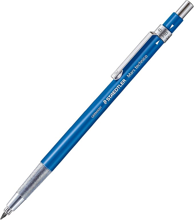 STAEDTLER Mars Technico Mechanical Pencil, 2mm Lead Holder - Image 2