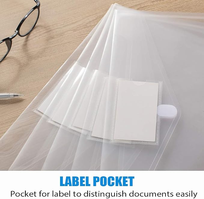 Sooez 24 Pack Plastic Envelopes Poly Envelopes - Image 6