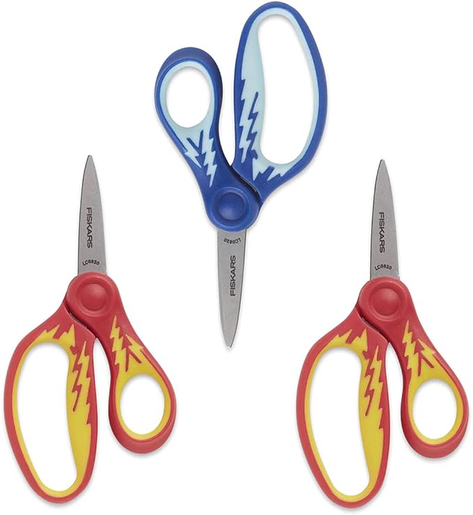 Fiskars 5" SoftGrip Pointed-Tip Scissors by Fiskars