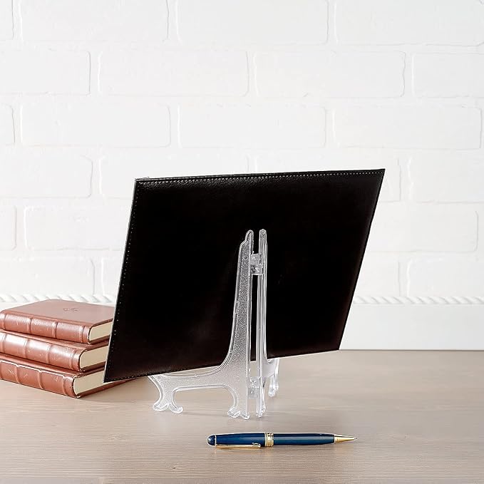 Fine Stationery Black Faux Leather Certificate Holders - Image 4