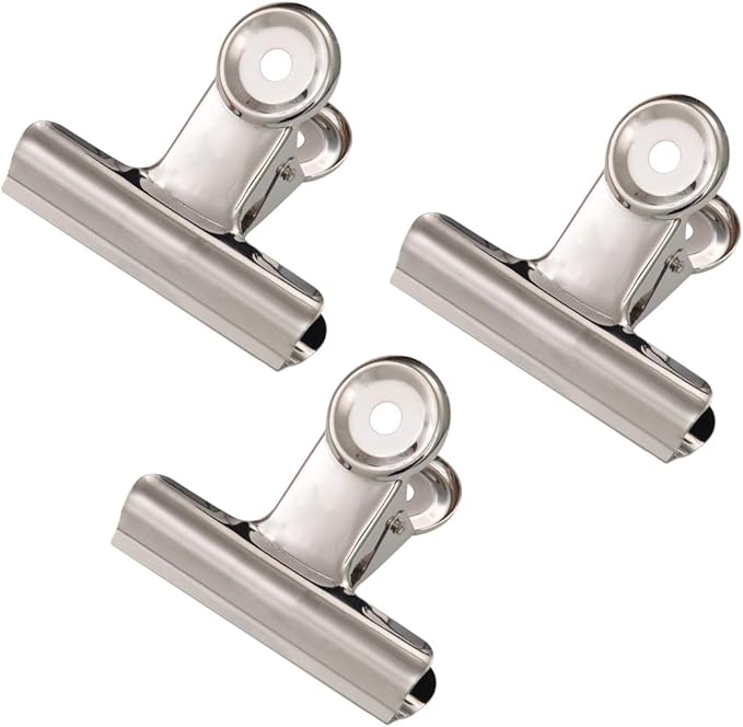 Coideal Silver Metal Hinge Clips by Coideal