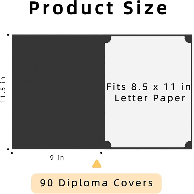 HAUTOCO 90 Pcs Certificate Holders, Graduation - Image 2