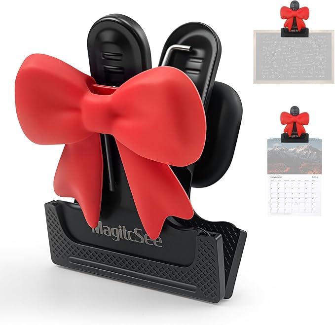 2 Pcs Heavy Duty Magnetic Clips by MagitcSee
