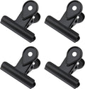 Xiaoyztan Mini Clips, 40mm Wide Metal Black Bulldog Clips Paper Clip Binder by Welcometoxiaoyztan
