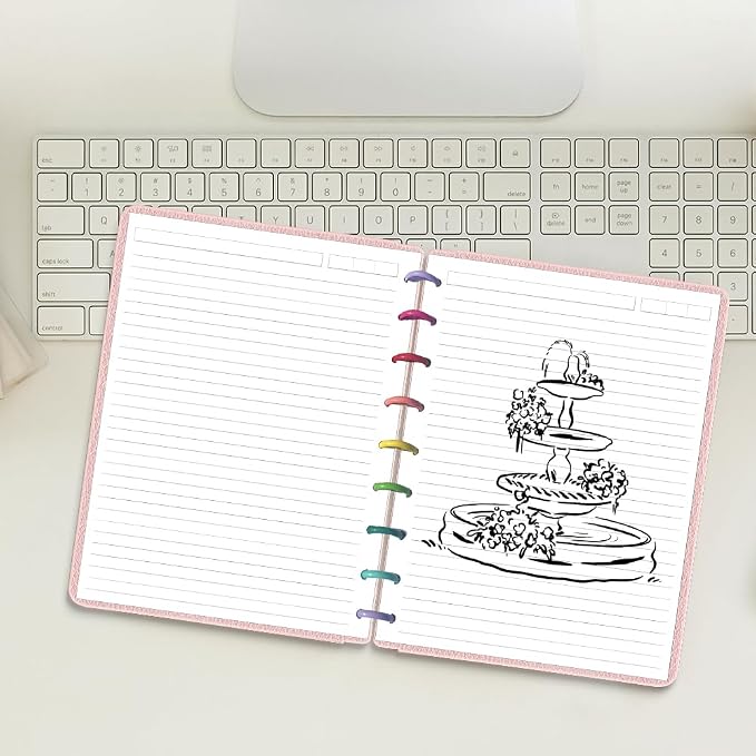 200 Sheets 9-Disc Discbound Lined Refills Paper - Image 7