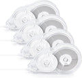 4 Pcs Long-Lasting Correction Tape, 98.43 Ft White Wrong Out Tear-Resistant Bulk by JEFURE