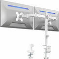 VIVO Dual Monitor Desk Mount for 13 to 30 inch Screens, STAND-V002W | White by Unknown