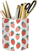 Ceramic Strawberries Pen Holder by WAVEYU