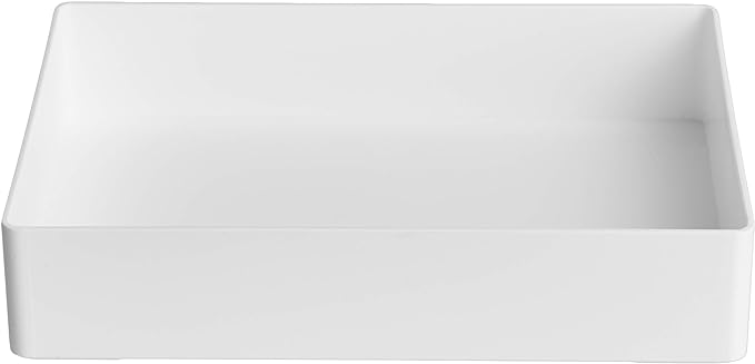 Amazon Basics Rectangular Plastic Desk Organizer - Image 5