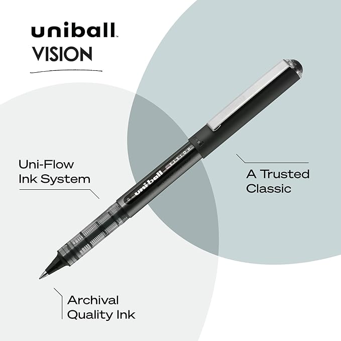 Uniball Vision Rollerball Pen - Image 5