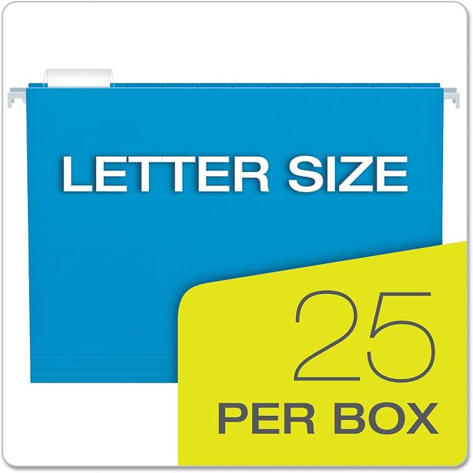 Pendaflex Recycled Hanging Folders, Letter Size, 1/5 Cut - Image 2