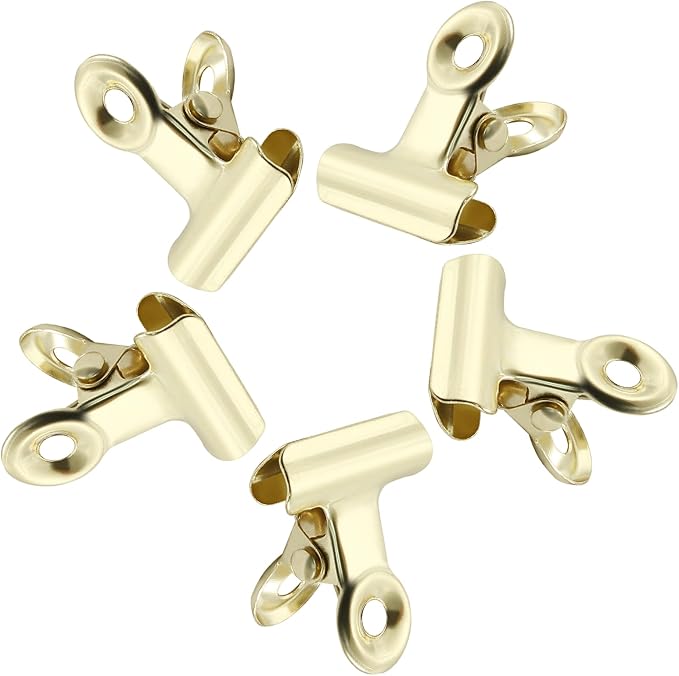 Bonsicoky 30 Pcs Metal Bulldog Clips, Bull Binder Paper Clips - Image 5