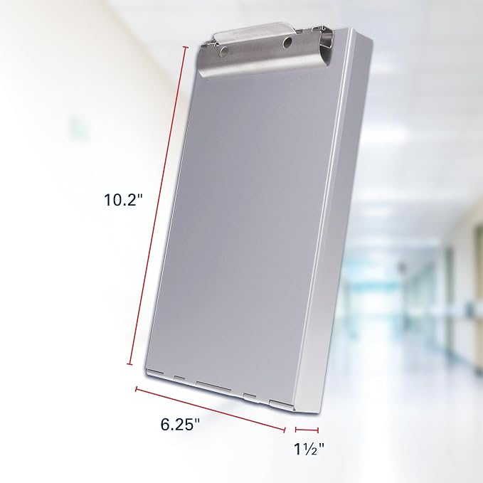 Saunders Recycled Aluminum Memo Size Clipboard - Image 3