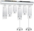 Henoyso 16 Inch Aluminum Slide Check Rack by Henoyso