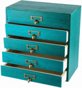 GoooodGIFT Small Wooden Drawers Rustic Desk Organizers and Accessories Wooden by GoooodGift