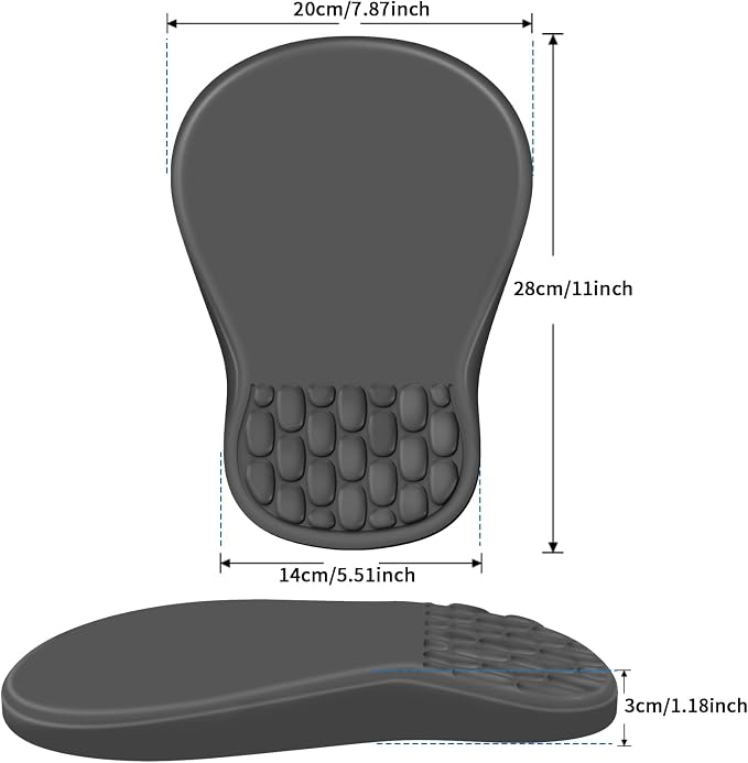 YIWEI Ergonomic Mouse Pad with Wrist Rest - Image 6