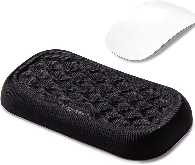 Vaydeer Mouse Wrist Rest Pad, Memory Foam Hand Rest Support Padded by Vaydeer